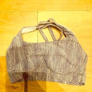 Lululemon silver bra